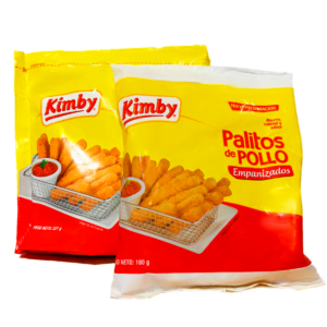 Palitos de pollo empanizados
